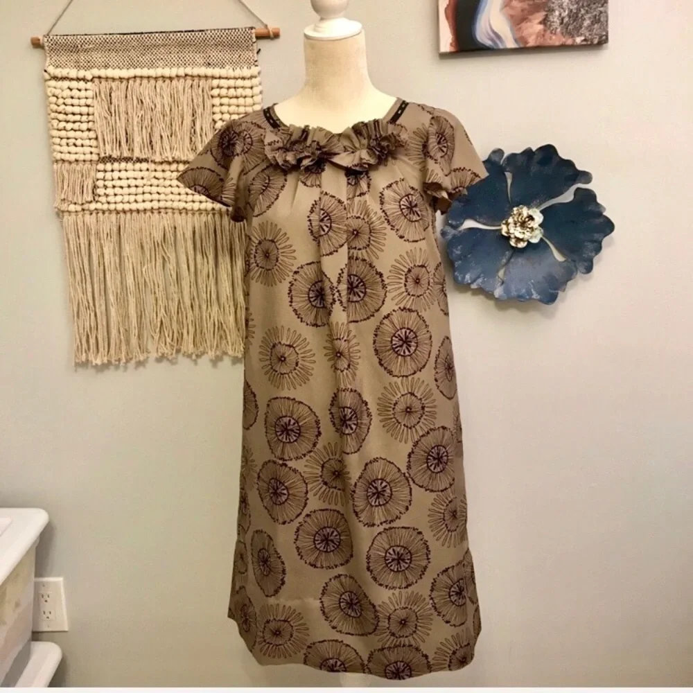 Y2K Mossimo mandala shift dress